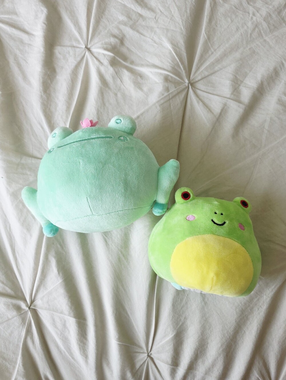 Squishmallows Flip-A-Mallows Wendy Hank & Rainylune Friend Frog Plush Set